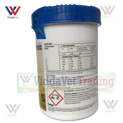 Virkon S  Disinfectant - repack 100g 200g 500g