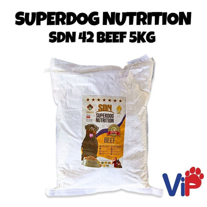 SDN 42 Superdog Nutrition Beef flavor 5kg