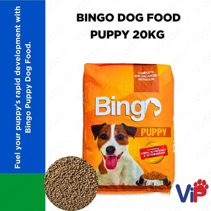 Bingo Dog Food Puppy 20kg