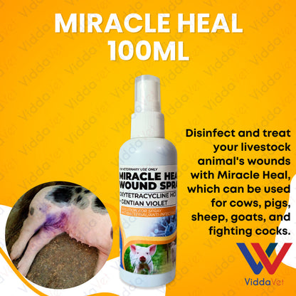 Miracle Heal Wound Spray 100ml