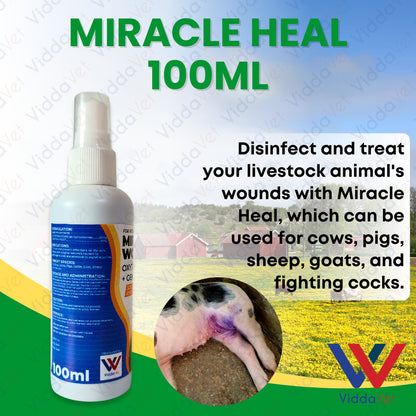Miracle Heal Wound Spray 100ml
