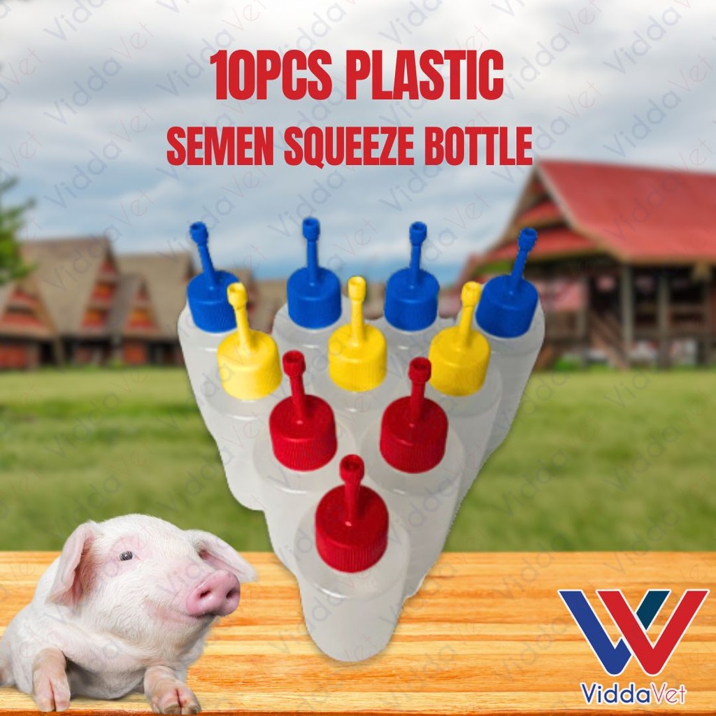 Squeeze Bottle 100ml 10pcs