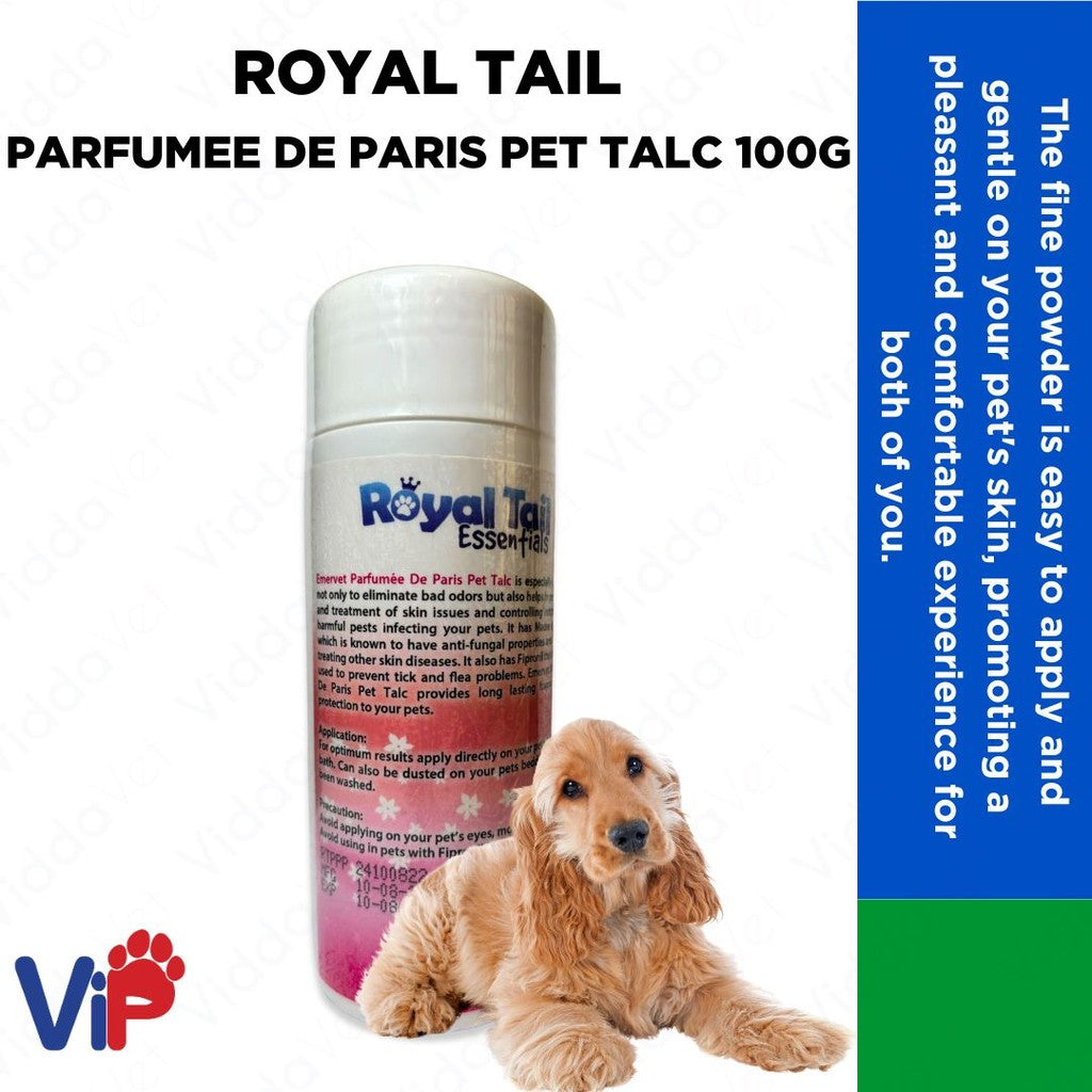 Royal Tail Parfumee De Paris Talc 100Grams