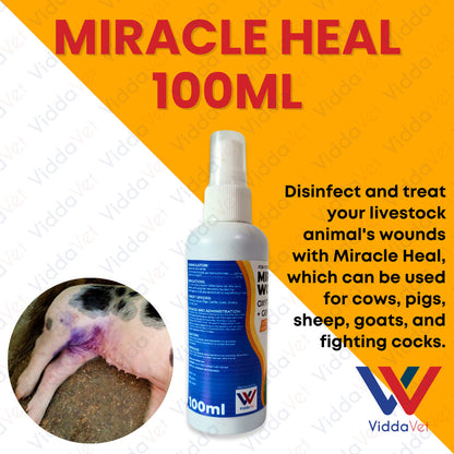 Miracle Heal Wound Spray 100ml