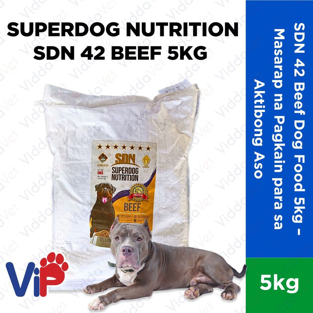 SDN 42 Superdog Nutrition Beef flavor 5kg