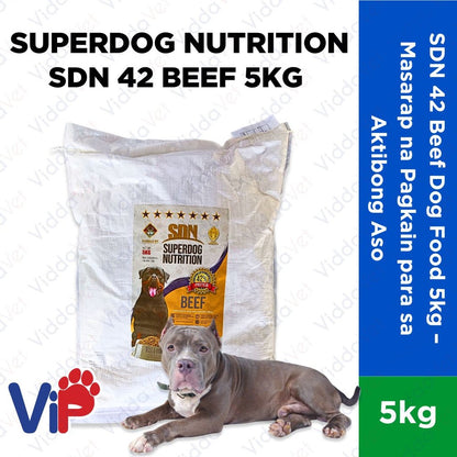 SDN 42 Superdog Nutrition Beef flavor 5kg