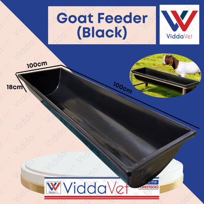 Goat Feeder Black (FLEXIBLE)