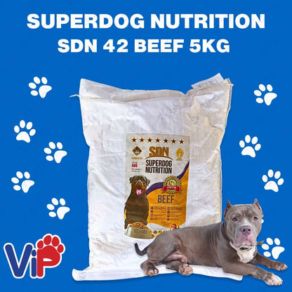 SDN 42 Superdog Nutrition Beef flavor 5kg