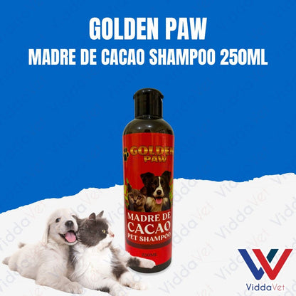 Golden Paw Natural Madre de Cacao Pet Shampoo 250ml