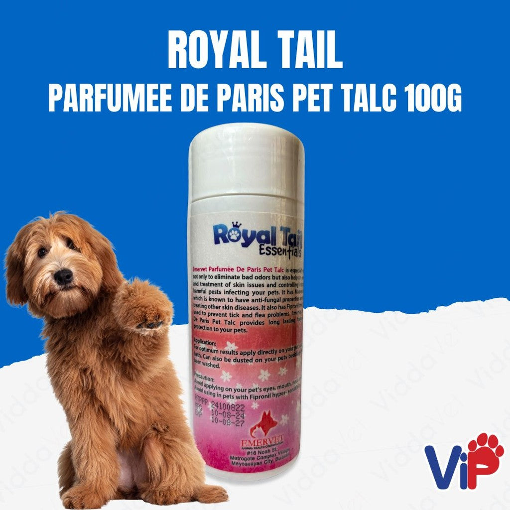 Royal Tail Parfumee De Paris Talc 100Grams
