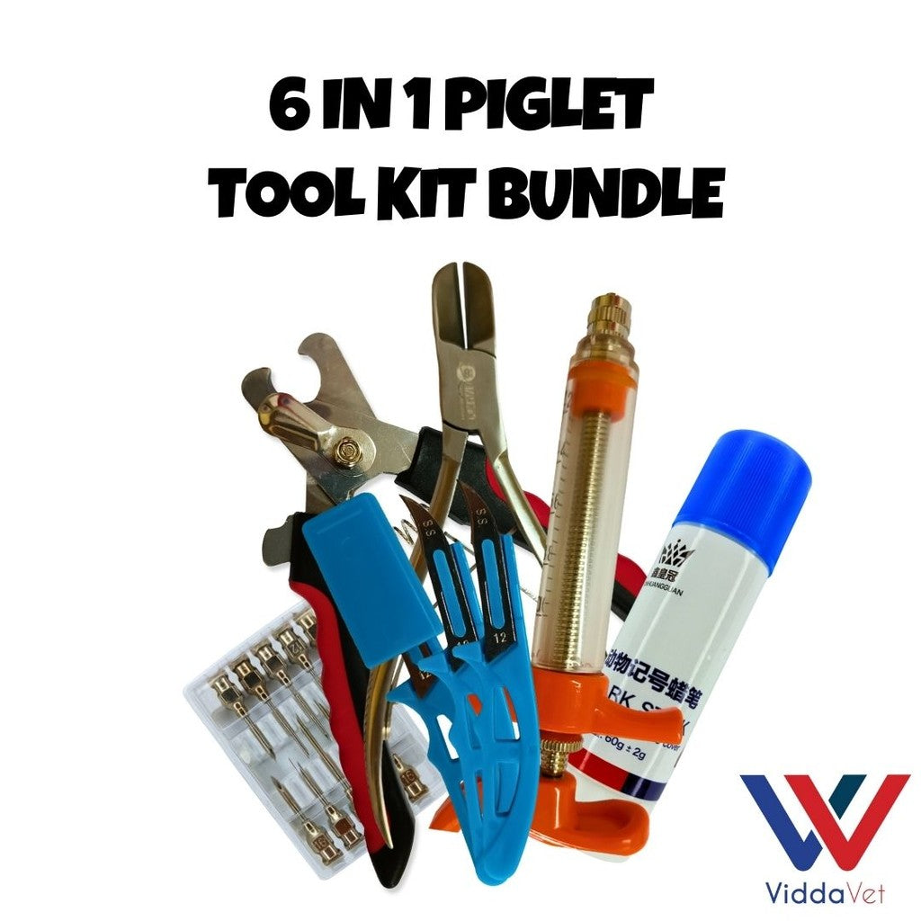 6 in 1 Piglet Tool Kit Bundle