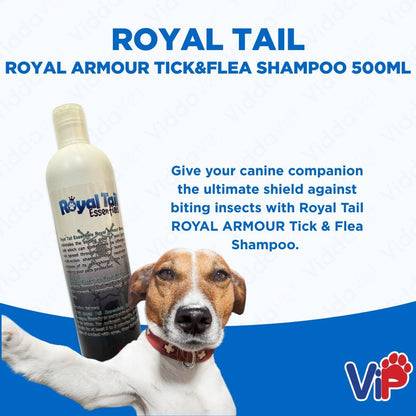 Royal Tail Tick and Flea Shampoo 500ML