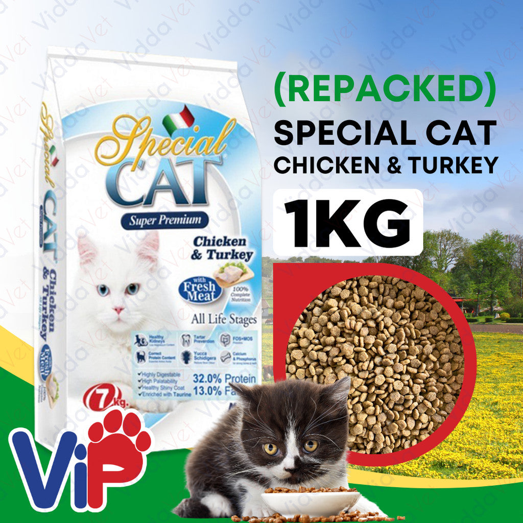 Special Cat Chicken & Turkey 1kg (Repacked)
