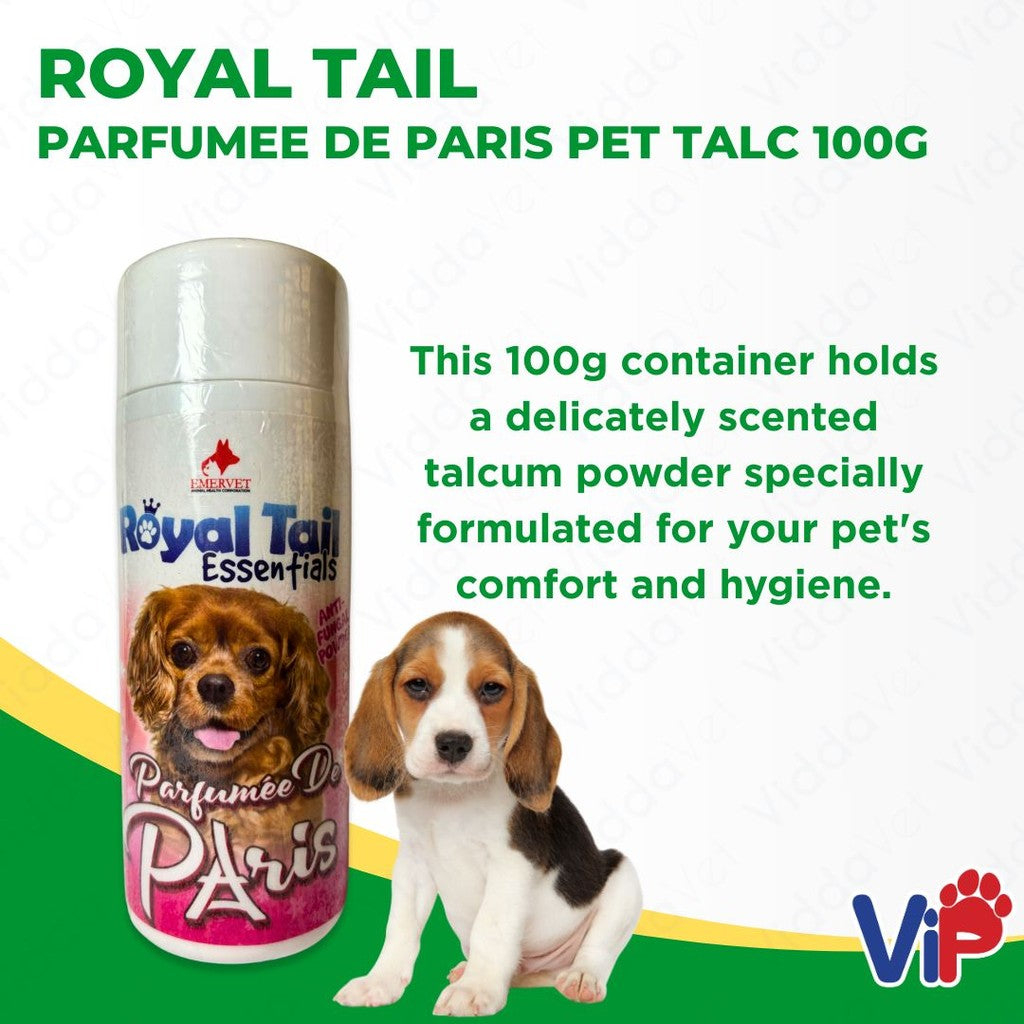 Royal Tail Parfumee De Paris Talc 100Grams
