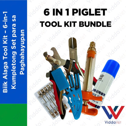 6 in 1 Piglet Tool Kit Bundle