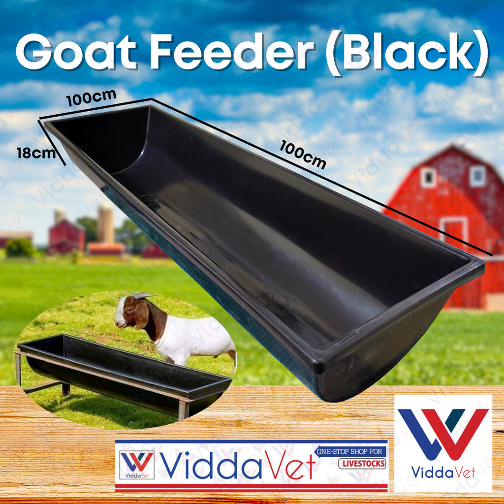 Goat Feeder Black (FLEXIBLE)