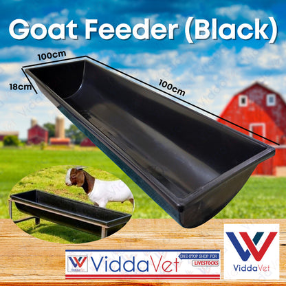 Goat Feeder Black (FLEXIBLE)