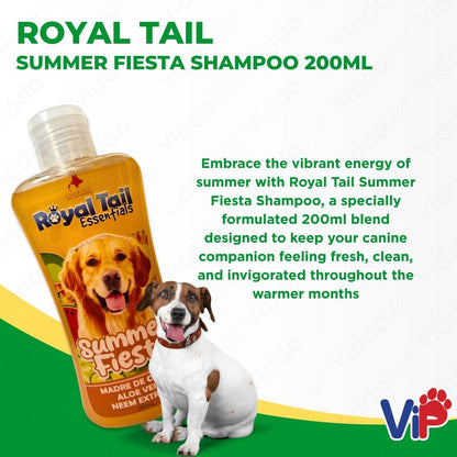 Royal Tail Summer Fiesta Dog Shampoo 200ml