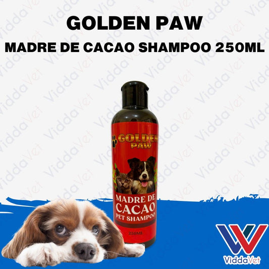 Golden Paw Natural Madre de Cacao Pet Shampoo 250ml