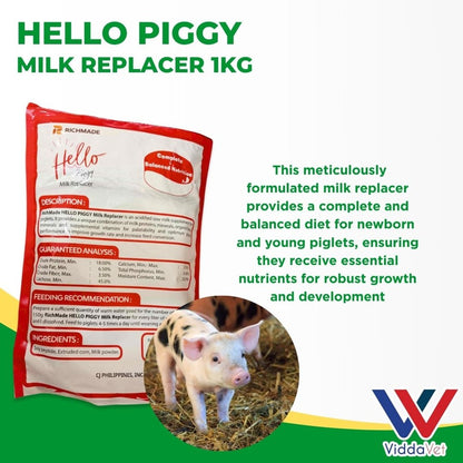 Richmade Hello Piggy Milk Replacer 1kg