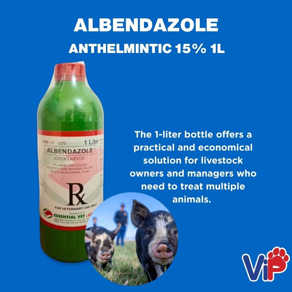 Albendazole Anthelmintic 15% 1L