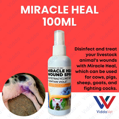 Miracle Heal Wound Spray 100ml