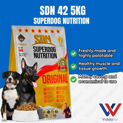 SDN 42 Superdog Nutrition Original 5kg