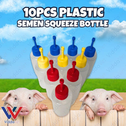 Squeeze Bottle 100ml 10pcs