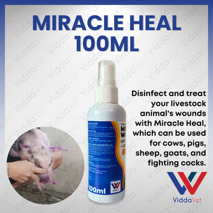 Miracle Heal Wound Spray 100ml