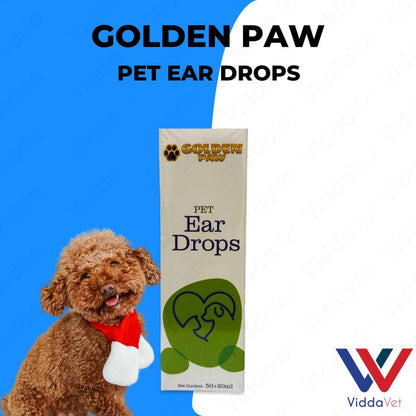 Golden Paw Pet Eardrops 70mL
