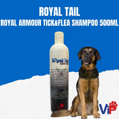 Royal Tail Tick and Flea Shampoo 500ML