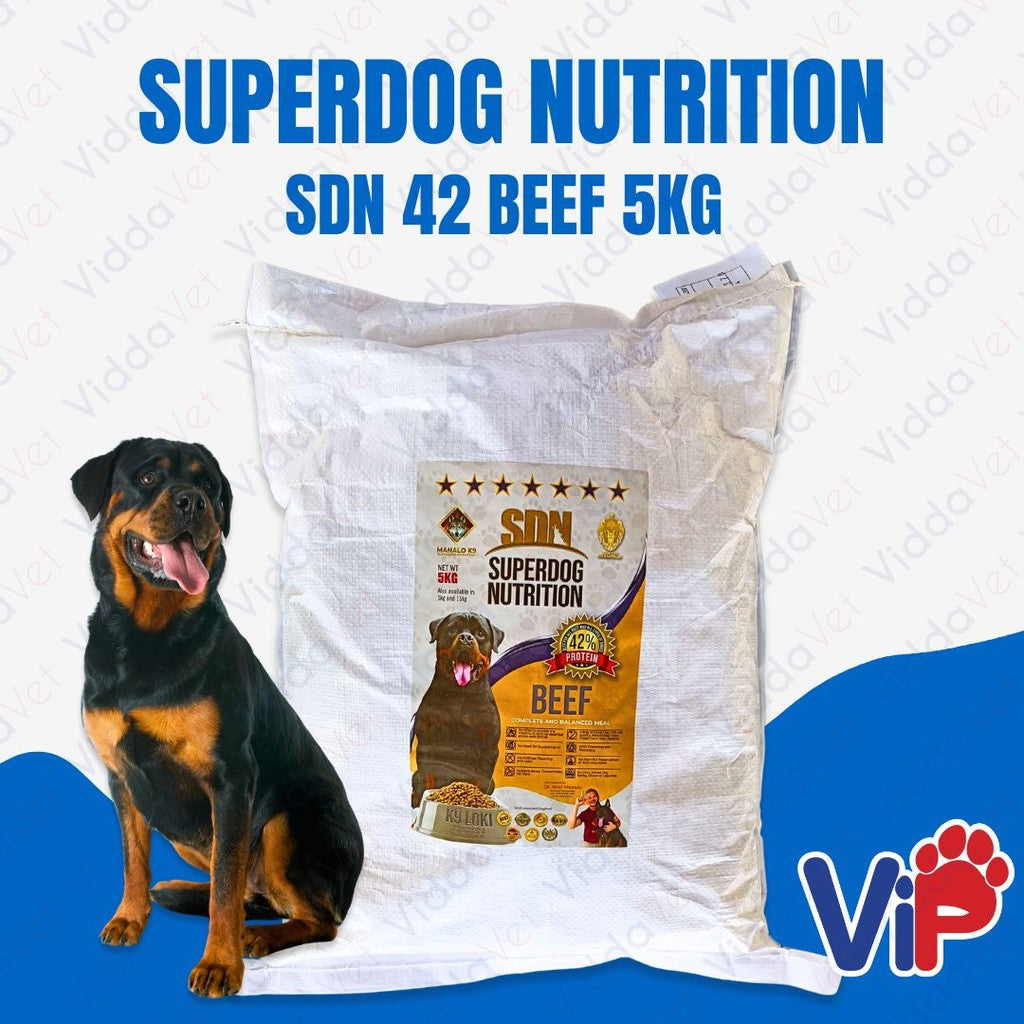SDN 42 Superdog Nutrition Beef flavor 5kg