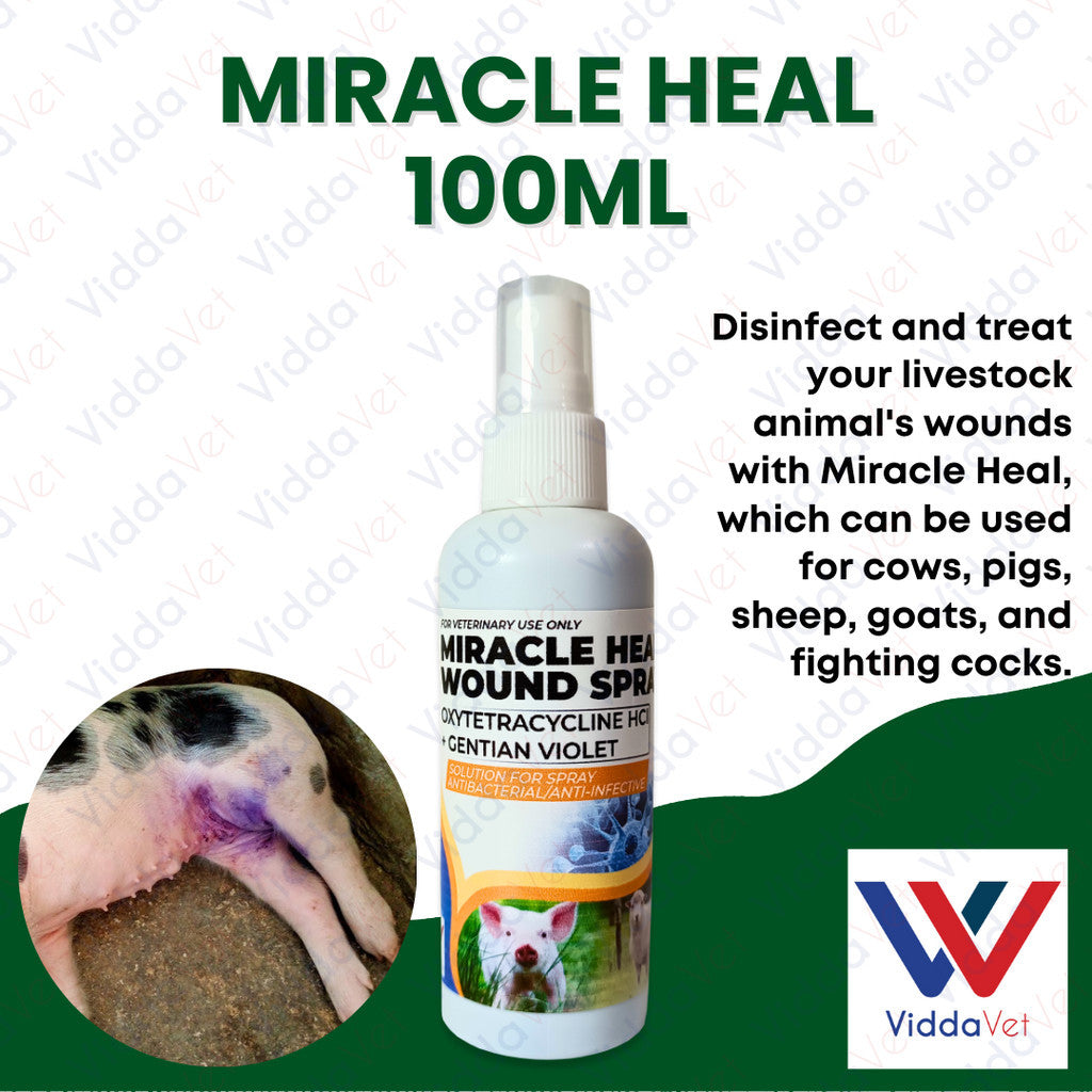 Miracle Heal Wound Spray 100ml