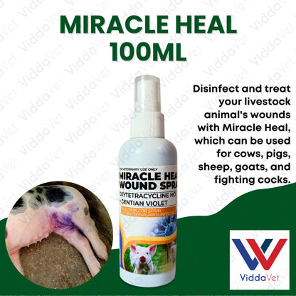 Miracle Heal Wound Spray 100ml