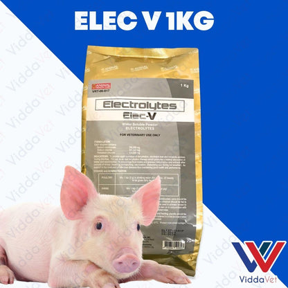 ELEC-V 1KG Electrolytes for Livestock, Supporting Energy and Vitality for Animals