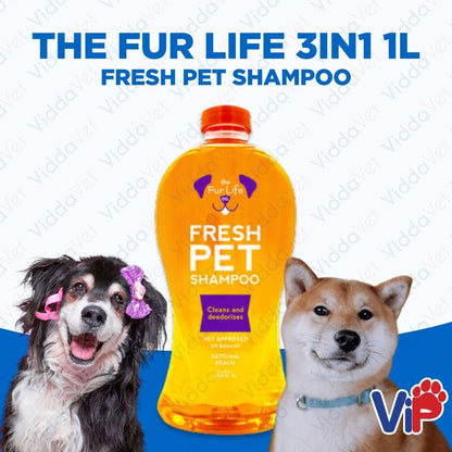 The Fur Life 3in1 Pet Shampoo