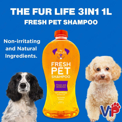 The Fur Life 3in1 Pet Shampoo