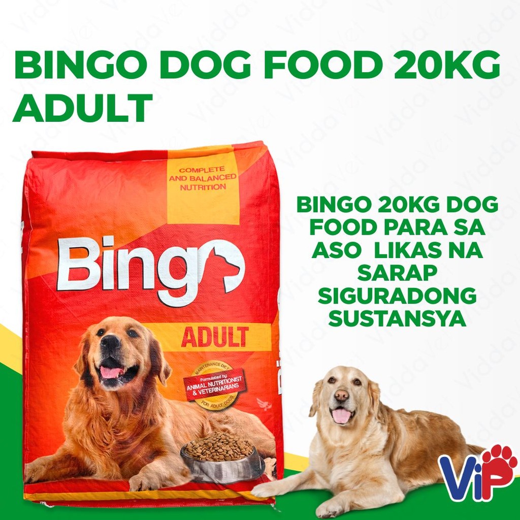 Bingo Dog food Adult 20kg