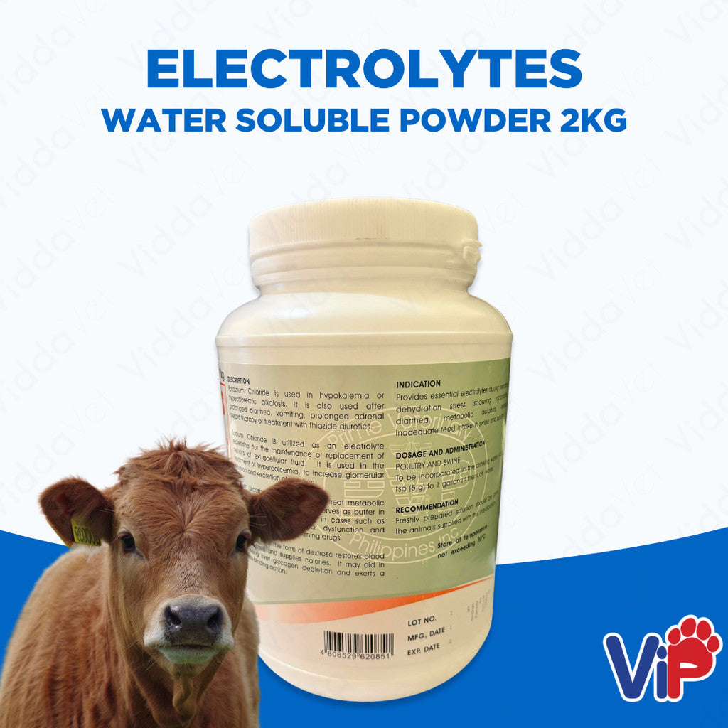 ELECTROLYTES WATER SOLUBLE POWDER 2kg