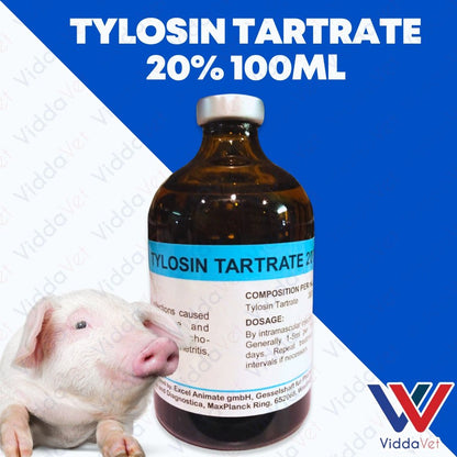 1 bot Tylosin 20% 100ml for animals made in Germany anti pagtatae sa baboy tylosin tartrate 20%