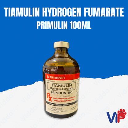Primulin - 100 Tiamulin Hydrogen Fumarate 100mL