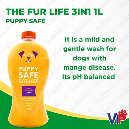 The Fur Life 3 in 1 Puppy Safe 1L