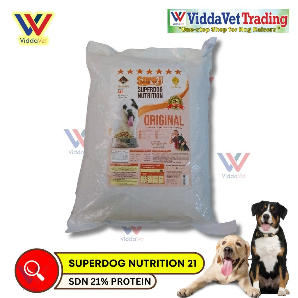 SDN21 Superdog Nutrition with 21Protein 5KG/25KG