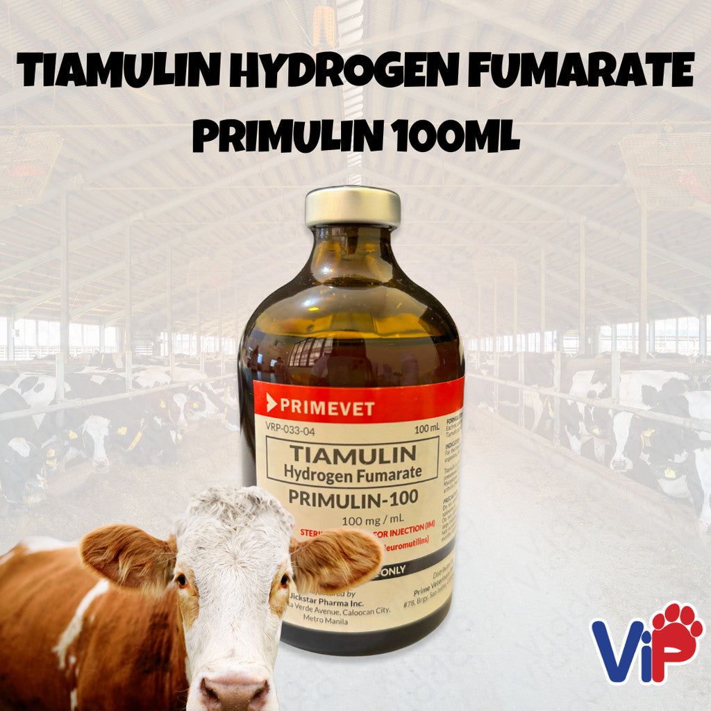 Primulin - 100 Tiamulin Hydrogen Fumarate 100mL