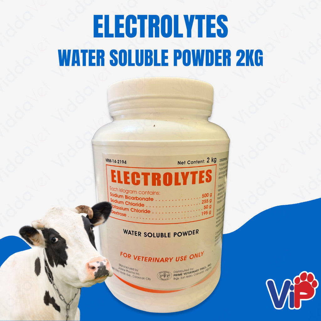 ELECTROLYTES WATER SOLUBLE POWDER 2kg