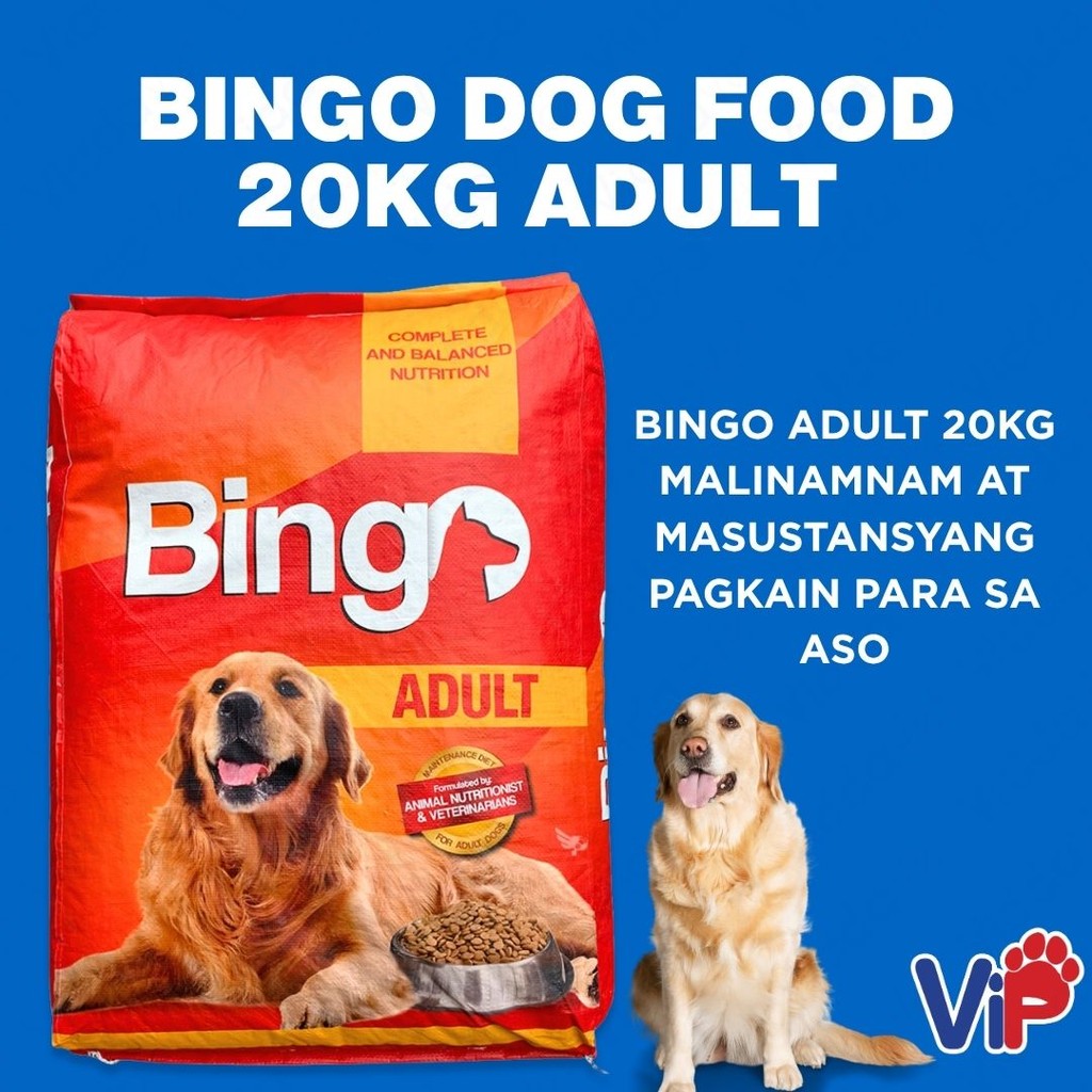 Bingo Dog food Adult 20kg