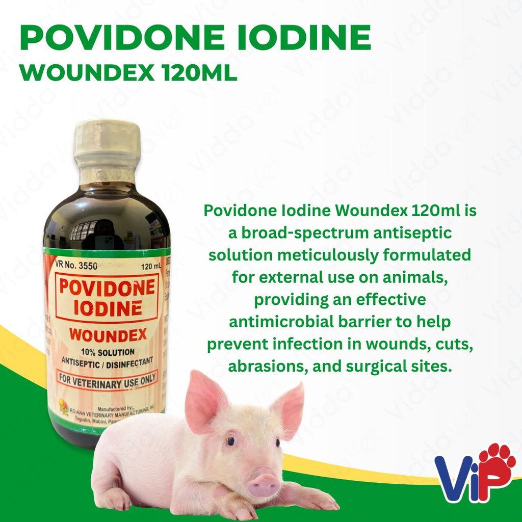 Povidone Iodine Woundex 120mL