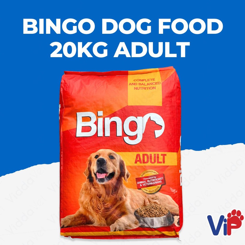 Bingo Dog food Adult 20kg