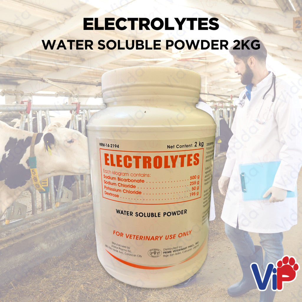 ELECTROLYTES WATER SOLUBLE POWDER 2kg