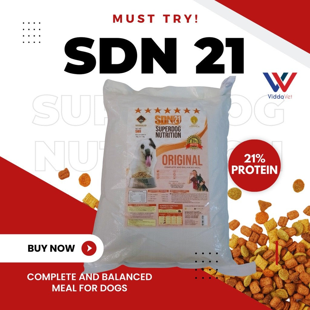 SDN21 Superdog Nutrition with 21Protein 5KG/25KG